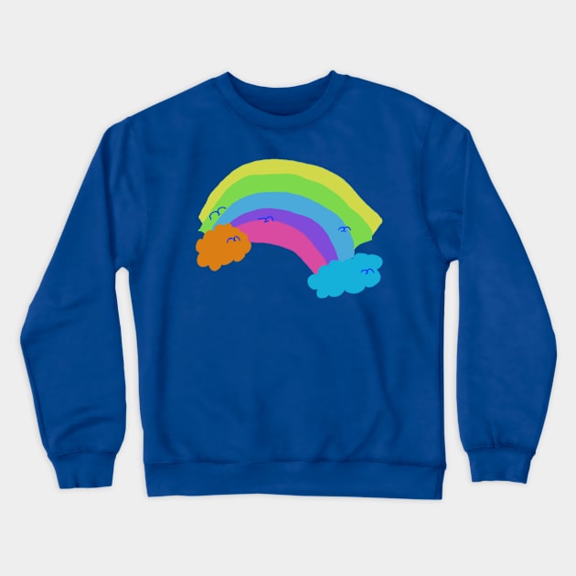 rainbow toddler Crewneck Sweatshirt by osvaldoport76